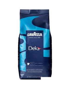 Кофе Dek в зернах 500 г Lavazza