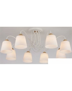 Люстра средней высоты Betty 70062/8 (белый) Евросвет