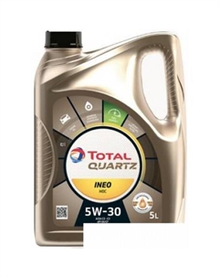 Моторное масло Quartz Ineo MDC 5W-30 5л Total