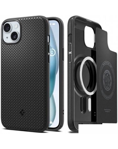 Чехол для телефона Mag Armor (MagFit) для iPhone 15 ACS06815 (черный) Spigen