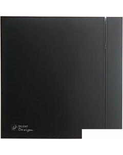Осевой вентилятор Silent-200 CHZ Matt Black Design 5210426200-013100 Soler&palau