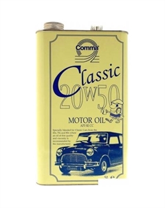 Моторное масло Classic Motor Oil 20W-50 5л Comma