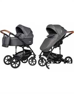 Универсальная коляска Basic Bella Life (2 в 1, 06, anthracite) Riko