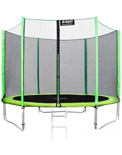 Батут 3.12 м с защитной сеткой и лестницей Alpin