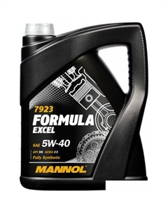 Моторное масло Formula Excel 5W-40 SN 5л Mannol