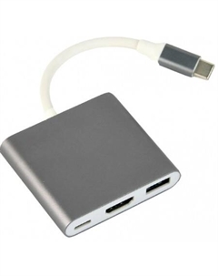 Адаптер A-CM-HDMIF-02-MX (серый) Cablexpert