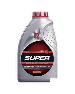 Моторное масло Супер 15W-40 SG/CD 4л Лукойл