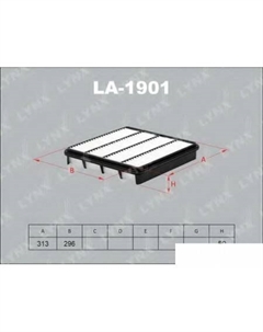 Воздушный фильтр LA1901 Lynxauto