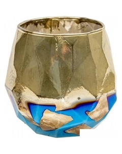 Подсвечник NGB-33 (синий/золото) Вещицы