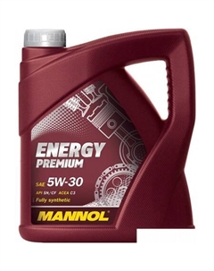 Моторное масло Energy Premium 5W-30 API SN/CF 4л [MN7908-4] Mannol