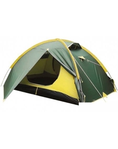 Треккинговая палатка Ranger 3 V2 (зеленый) Tramp