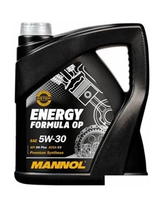 Моторное масло ENERGY FORMULA OP 5W-30 4л Mannol