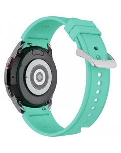 Ремешок Classic силиконовый для Samsung Galaxy Watch4/5/6 (20 мм, бирюзовый) Rumi