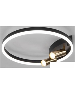 Припотолочная люстра 90247/3 (черный-золото) Евросвет