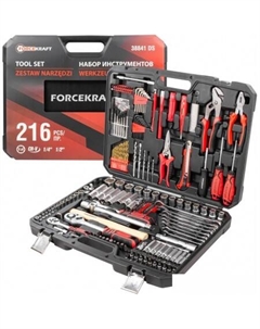 Универсальный набор инструментов FK-38841DS (216 предметов) Forcekraft