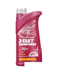 Моторное масло 2-Takt Snowpower 1л Mannol