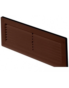 Вентиляционная решетка KP204-30BR 60x204 (коричневый) Awenta