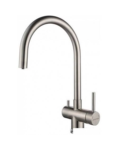 Смеситель Heller He213218-SS (нержавеющая сталь) Paulmark