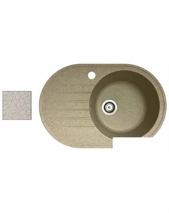 Кухонная мойка Rondo R (темно-бежевый) Белэворс