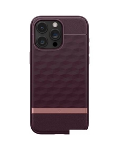 Чехол для телефона Parallax Mag для iPhone 15 Pro Max ACS06616 (бордовый) Spigen