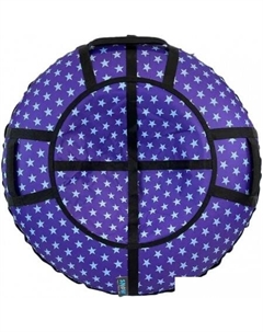 Тюбинг SnowDream Glamour S Звезды 100см во9153-2 (фиолетовый) Hubster