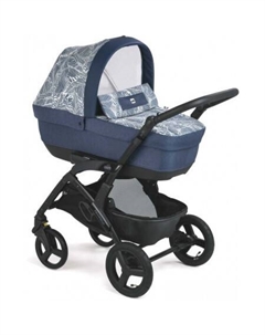 Универсальная коляска Tris Smart (3 в 1, натурально синий) Cam