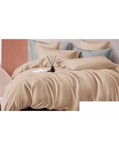 Постельное белье №14-1213 Семейный (поджаренный миндаль, сатин) Luxor