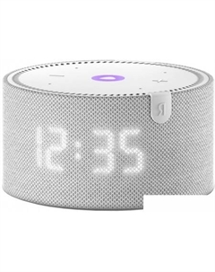 Умная колонка Станция Мини 2 с часами (серый опал) Яндекс