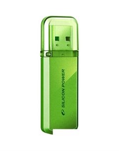 USB Flash Helios 101 Green 64GB (SP064GBUF2101V1N) Silicon power