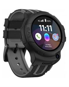 Детские умные часы KidPhone 4G Wink (черный) Elari