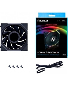 Вентилятор для корпуса Uni Fan TL LCD 120 Reverse G99.12RTLLCD1B.00 Lian li