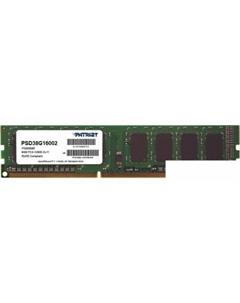 Оперативная память Signature 8GB DDR3 PC3-12800 (PSD38G16002) Patriot