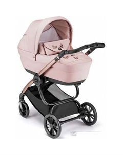 Универсальная коляска Posh (2 в 1, розовый/рама розовое золото) Cam