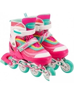 Роликовые коньки 8816-S-PN (р. 30-33) Favorit