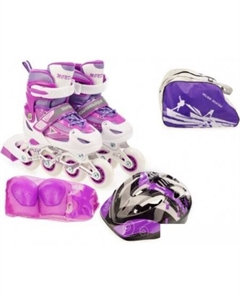 Роликовые коньки 106SET-M-VL (р. 34-37) Favorit