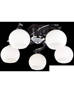 Припотолочная люстра 9654/5 хром/венге Евросвет