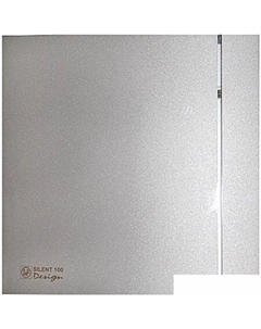 Вытяжной вентилятор Silent-100 CZ Silver Design - 3C [5210603400] Soler&palau