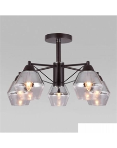 Люстра средней высоты 70135/5 (кофе) Евросвет