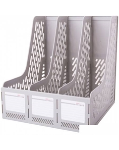 Лоток для бумаг 9845 (серый) Deli