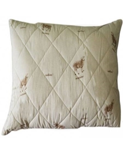 Спальная подушка 6868.C.ШМ.П 68x68 (шерсть мериноса) Файбертек