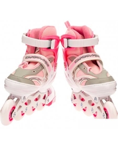 Роликовые коньки 8101-L-PN (р. 38-41) Favorit