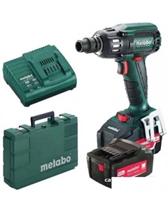 Гайковерт SSW 18 LTX 400 BL 602205650 (с 2-мя АКБ, кейс) Metabo