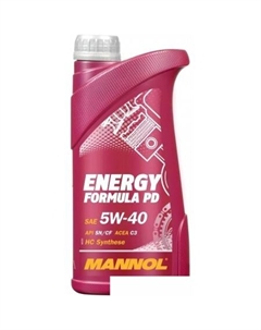 Моторное масло Energy Formula PD 5W-40 1л Mannol