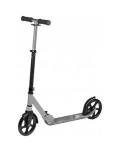 Двухколесный подростковый самокат Scamper IN255-GR-BK (серый) Indigo