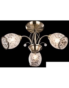 Припотолочная люстра 30026/3 (бронзовый) Евросвет