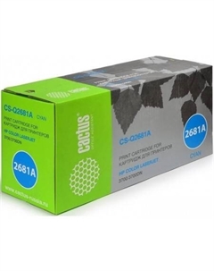 Картридж CS-Q2681AV (аналог HP 311A Yellow) Cactus