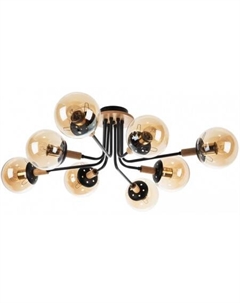 Люстра средней высоты Oxford A2716PL-8BK Arte lamp