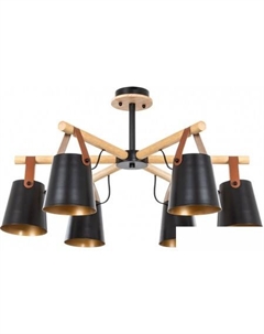 Люстра средней высоты Thomas A7032PL-6BK Arte lamp