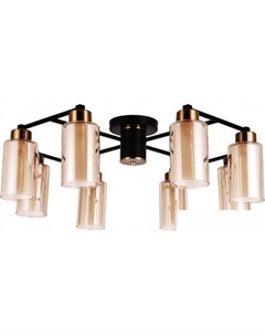 Люстра средней высоты Leo A7027PL-8BK Arte lamp