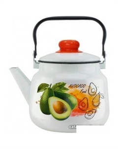 Чайник без свистка 01-2713/4 (авокадо) Эмаль